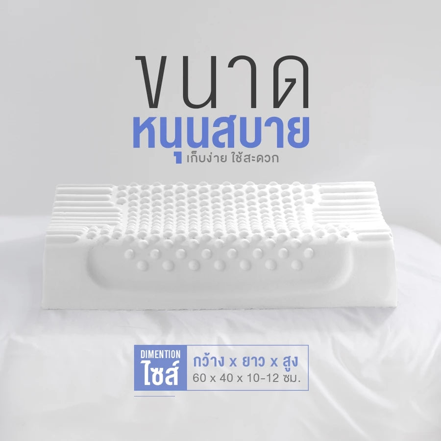 หมอนยางพารา รุ่น Atom