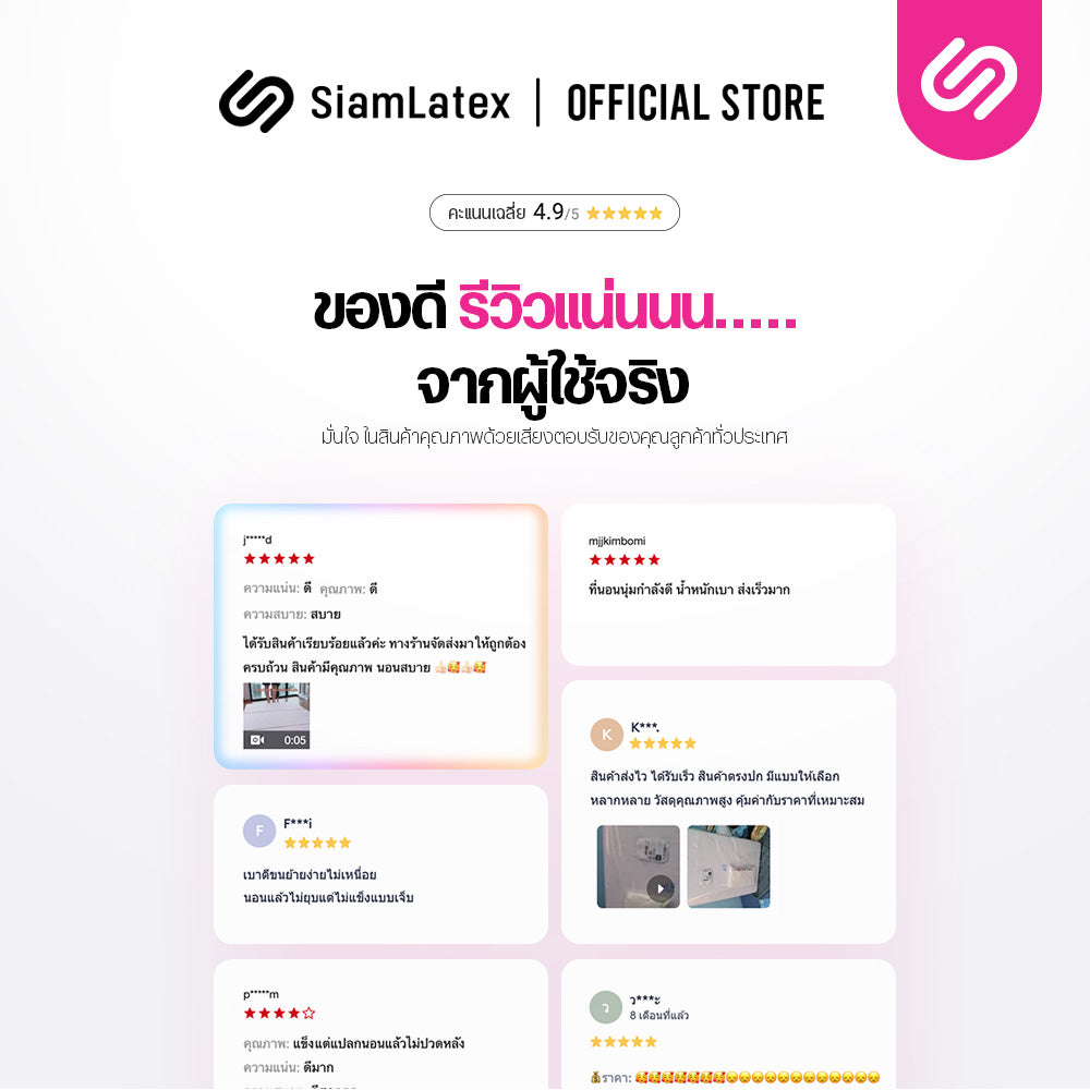 ที่นอน 3 พับ รุ่น Spring