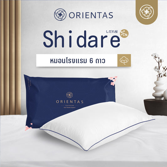 หมอนไมโครไฟเบอร์ เกรดโรงแรม รุ่น Shidare